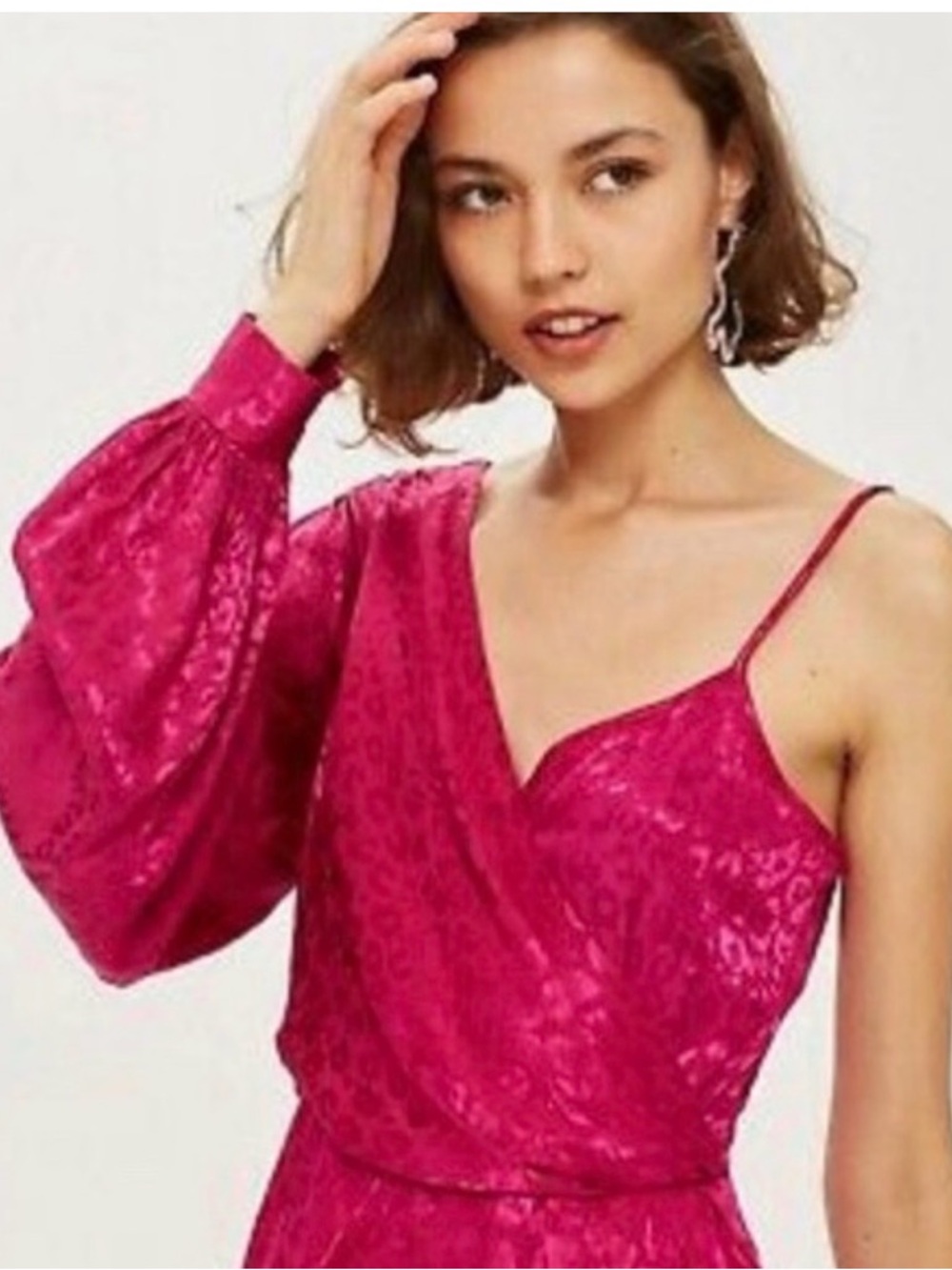 Topshop Fuchsia Dress - beautiful color